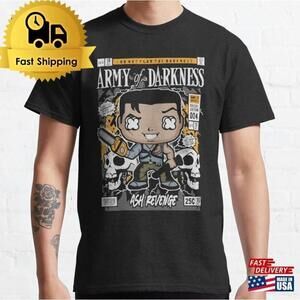 Army Of Darkness Horror Movie Retro Graphic Unisex T-Shirt